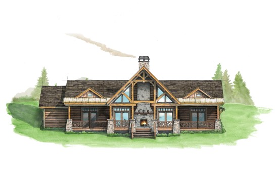 Sweetwater Lodge - Natural Element Homes